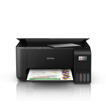 Multifunctional inkjet color CISS Epson EcoTank L3270, A4, Color, 10 ppm, USB, Wireless Negru C11CJ67434