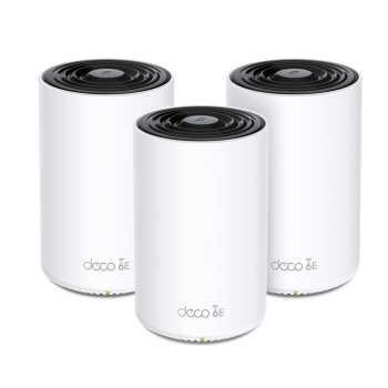 Router TP-LINK AXE5400 MESH WI-FI 6E SYSTEM/WHOLE HOME TRI-BAND DECO XE75(3-PACK)   