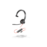 Casti HP Poly Blackwire 3310 Monaural USB-C Headset +USB-C/A Adapter 8X215AA Casti HP Poly Blackwire 3310 Monaural USB-C Headset +USB-C/A Adapter 8X215AA