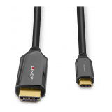 Cablu Lindy 3m Type-C la HDMI 8K60 LY-43369