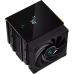 Cooler Deepcool AK620 Digital, compatibil skt. Intel si AMD, racire cu aer, ventilator 120 mm, 1850 rpm, inaltime cooler 162mm, 6 heatpipe, iluminat RGB R-AK620-BKADMN-G (timbru verde 2.00 lei) 