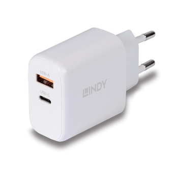 Incarcator Lindy USB Type-A & C 65W LY-73428
