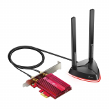 ADAPTOR RETEA TP-LINK wireless, de la 1 port PCI-EX la 2 antene externe, 2000Mbps,WI-FI 6, Dual Band AX3000, 2.4GHz &amp; 5GHz, 