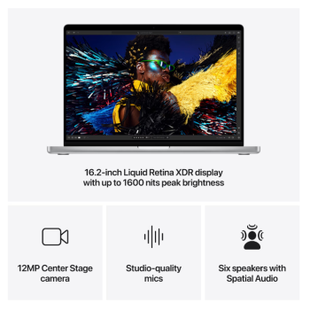 APPLE MBP16 M4M (16/40) 64GB 1TB SLV APPLE MBP16 M4M (16/40) 64GB 1TB SLV