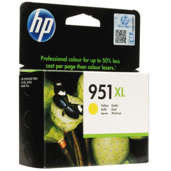 Cartus Cerneala HP Nr. 951XL Yellow 1500 Pagini for Officejet Pro 8100 N811A, Officejet Pro 8600 N911A CN048AE