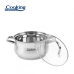 Heinner SEMIOALA INOX+CAPAC 20X11.5CM,3.6L,AMIRA HR-MSF-036