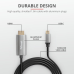 Cablu Trust Calyx USB-C - HDMI, negru TR-23332