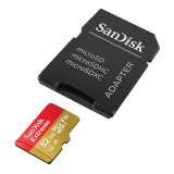 Card memorie SanDisk EXTREME MICROSDXC 128GB+SD/ADAPTER 190MB/S 90MB/S A2 C10 V3 SDSQXAA-128G-GN6MA