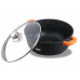 Heinner SEMIOALA AL+CAP 24X11.5CM,4.4L,DARK LINE HR-SCO-A0324A