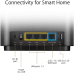 Router Asus AS ZENWIFI TRI-BAND LARGE HOME MESH 2PKB XT8(B-2-PK)