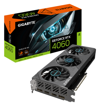 Placa video Gigabyte GB GEFORCE RTX 4060 EAGLE OC 8G N4060EAGLE OC-8G