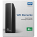 Western Digital ELEMENTS BLACK 4TB EU-PLUG/USB 3.0/2.0 3.5IN WDBWLG0040HBK