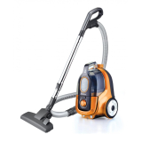 Aspirator fara sac Heinner HVC-V750OR, 750 W, 2.2 l, Filtrare ciclonica, Filtru Hepa dublu 13, Negru - Portocaliu
