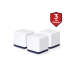 Router MERCUSYS HALO H50 WHOLE MESH WIFI 3PK HALO H50G(3-PACK)