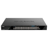 Switch D-Link DLINK SW 28P-GB 2P-SFP+ SMART RM POE L3 DGS-1520-28MP