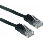 Cablu PATCH CORD UTP SPACER CAT5E 3M NEGRU SP-PT-CAT5-3M-BK