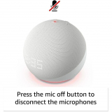 Amazon Echo Dot 5, Boxa cu ceas, Wh B09B95DTR4