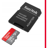 Card memorie SANDISK ULTRA MICROSDXC 128GB +/SD ADAPTER 140MB/S A1 CLASS 10 SDSQUAB-128G-GN6MA