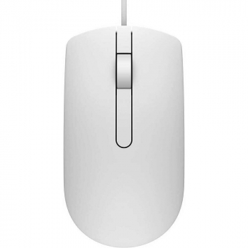 DELL MOUSE  MS116 OPTIC USB CU FIR WHITE