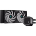 Cooler Deepcool LE520, compatibil skt. Intel si AMD, racire cu lichid, ventilator 120 mm x 2, 2250 rpm, iluminat RGB, R-LE520-BKAMMN-G-1 (timbru verde 2.00 lei) 