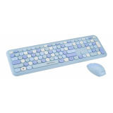 Kit Tastatura-Mouse KIT SERIOUX WIRELESS COLOURFUL 9920BL SRX9920BL