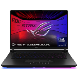 Laptop ASUS Gaming 16'' ROG Strix SCAR 16 G635LW, 2.5K Mini LED 240Hz, Procesor Intel Core Ultra 9 275HX (36M Cache, up to 5.40 GHz), 64GB DDR5, 2x 2TB SSD, GeForce RTX 5080 16GB, No OS, Off Black G635LW-RW069