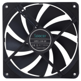 Cooler procesor Ventilator Spacer 140mm, 1400RPM, negru SPFC-140-3P