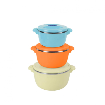 Heinner SET 3CASEROLE TERMICE 2+4+6L,BELLY BEIGE HR-SNV-246LB