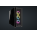 Carcasa Corsair CR iCUE 5000D RGB AIRFLOW MID TOWER BK CC-9011242-WW
