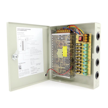 Cablu OTHER SURSA DE ALIMENTARE 10A 9 IESIRI METAL LN-IPS12V10A-9   