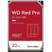HDD Western Digital 20TB RED PRO 512MB CMR 3.5IN/SATA 6GB/S INTELLIPOWERRPM WD201KFGX