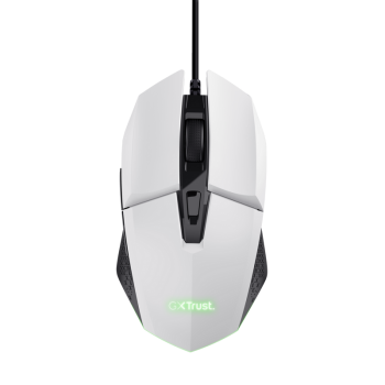 Mouse Trust GXT109W FELOX 6400 DPI, alb TR-25066