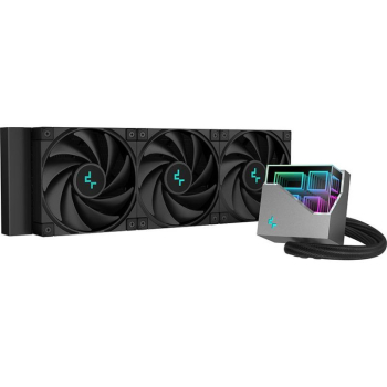 Cooler Deepcool LT720, compatibil skt. Intel si AMD, racire cu lichid, ventilator 120 mm x 3, 2250 rpm, iluminat RGB, R-LT720-BKAMNF-G-1 (timbru verde 2.00 lei) Cooler Deepcool LT720, compatibil skt. Intel si AMD, racire cu lichid, ventilator 120 mm x 3, 2250 rpm, iluminat RGB, R-LT720-BKAMNF-G-1 (timbru verde 2.00 lei)