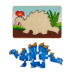 MomKi PUZZLE DIN LEMN TUOJIANGOSAURUS, 8 PIESE MKT79373