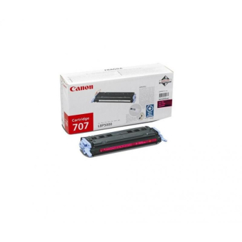 Cartus Toner Canon CRG-707M Magenta 2000 Pagini for LBP 5000, LBP 5100 CR9422A004AA
