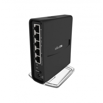 Wireless Access Point Mikrotik RBD52G-5HACD2HND-TC, hAP ac2 lite New design universal case allows unit to be positioned either horizontally (desktop) or vertically (tower case), 5xLAN Fast Ethernet, 716MHz CPU, 128MB RAM,Dual-Concurrent 2.4/5GHz AP, 802.1