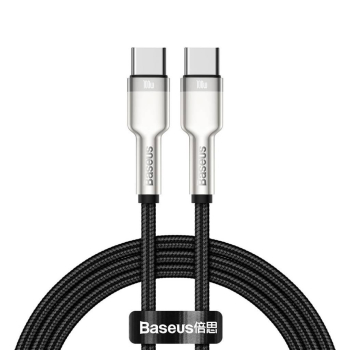 Cablu Baseus Type-C 100W, 1m, negru CATJK-C01