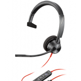 Casti HP Poly Blackwire 3310 Monaural Microsoft Teams Certified USB-C Headset +USB-C/A Adapter 8X216AA Casti HP Poly Blackwire 3310 Monaural Microsoft Teams Certified USB-C Headset +USB-C/A Adapter 8X216AA