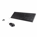 Kit Tastatura-Mouse Kit Hama Cortino Wireless RO, negru R9182664