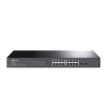 TP-LINK 16-PORT GIGABIT SMART SWITCH/WITH 2 GIGABIT SFP SLOTS SG2218