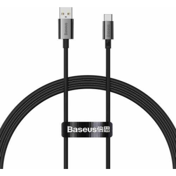 CABLU alimentare si date Baseus Superior, pt. smartphone, USB la USB Type-C , 100W, 1m, negru P10320102114-00 (timbru verde 0.18 lei) - 6932172631970 CABLU alimentare si date Baseus Superior, pt. smartphone, USB la USB Type-C , 100W, 1m, negru P10320102114-00 (timbru verde 0.18 lei) - 6932172631970