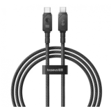CABLU alimentare si date Baseus Unbreakable, Fast Charging Data Cable pt. smartphone, USB Type-C la USB Type-C 100W, 2m, braided aliaj zinc, negru P10355800111-01 (timbru verde 0.08 lei) - 693217263 