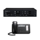 Centrala Telefonica Panasonic KX-NS500NE ( 6/2/16) hibrid, IP si telefon digital KX-DT521 pack.1-NS (timbru verde 4.0 lei) 