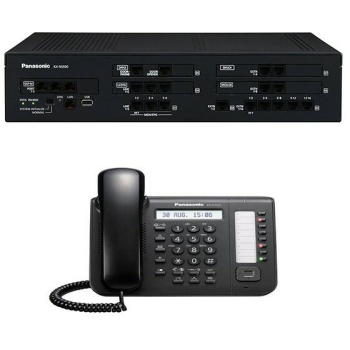 CENTRALE telefonice Panasonic Centrala Telefonica Panasonic KX-NS500NE(6/2/32), hibrid, IP, 1 buc. telefon digital KX-DT521 si 1 buc KX-DT543 pack.3-NS (timbru verde 4.0 lei) 