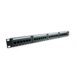 Patch panel 24 porturi ,1U, UTP Cat.5e, Krone+110 - EMTEX, PBPP02A-Cat.5e 