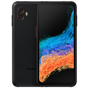 SMARTphone Samsung PHT16453 Xcover 6 Pro G736 5G 6GB RAM 128GB Dual Sim Black PHT16453 (timbru verde 0.55 lei) 