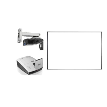Tabla Interactiva iBoard IB-94Q4 94+ pentray interactiv+ videoproiector Benq MW855UST+ software in limba romanaPREMIUM_UST_94 (timbru verde 15 lei) 