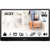 Monitor MONITOARE MSI - gaming PRO MP161 E2 15.6inch IPS FHD 60Hz 4ms HDMI 2xUSB Type C 2 Speaker Gray 2Y PRO MP161 E2 (timbru verde 7 lei) 