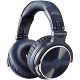 Casca OneOdio cu fir detasabil, tip over ear, utilizare profesionala, DJ, conectare prin Jack 3.5 mm | Jack 6.35 mm, difuzor 50 mm, impedanta 32 Ohm, albastru inchis, Pro10-Dark-Blue (timbru verde 0 