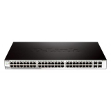 D-Link 52-Port PoE Gigabit Smart Switch 370W PoE including 4 x SFP